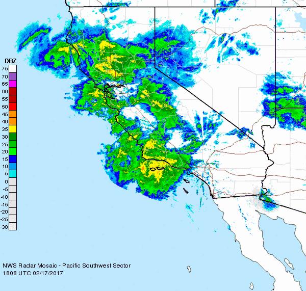 CW3E Atmospheric River Update Update on ARs Currently Impacting and Forecast to Impact West Coast Precipitation continues to fall over a majority of California The Transverse Mountains (north of