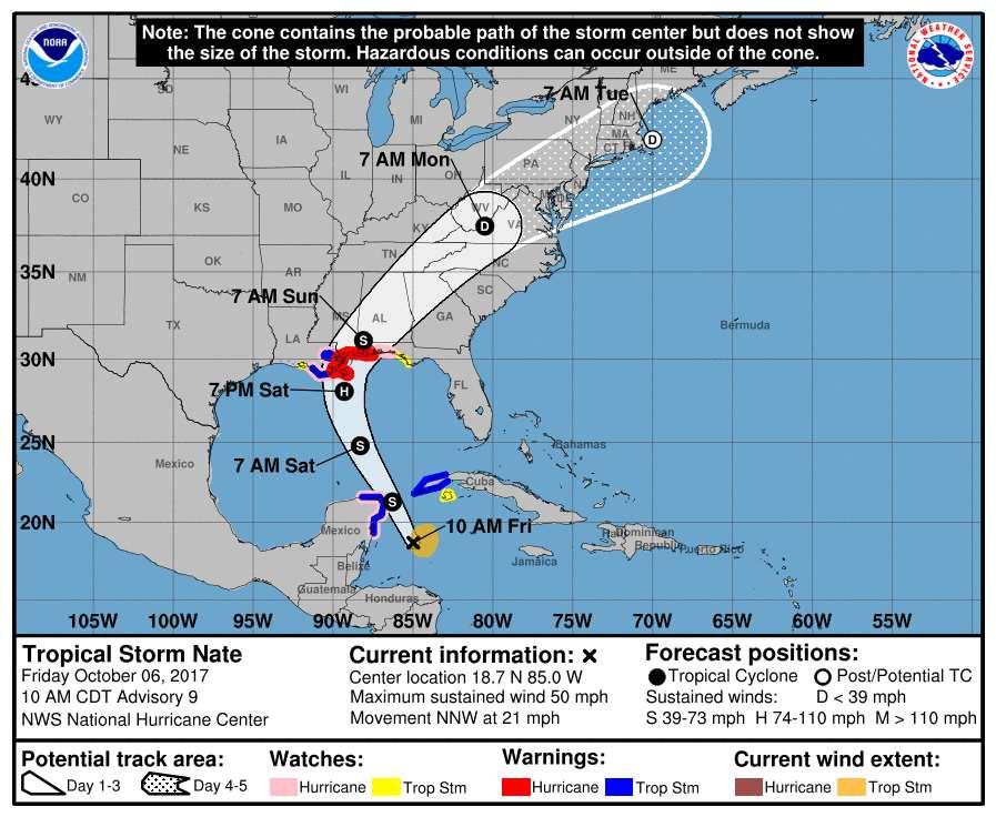 Situation Overview Track forecast has shifted slightly eastward.