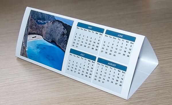 You created a beautiful calendar that you can give away or use it at home or at the office.