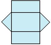 C. 7.38 D. 13.5632 16. What is the greatest common factor (GCF) of 24 and 36? A. 12 B. 3 C. 6 D. 18 17. What three-dimensional object can be made by folding the net below? A. square pyramid B.