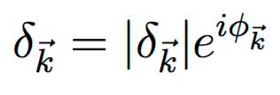 Moving to Fourier Space Each Fourier component is a complex number, which can be written in the form: It is possible to show that