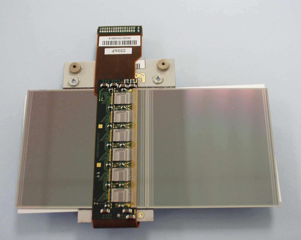 ATLAS Strip detector 6 ASIC's 128 channel each Two sides 1536 channels