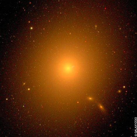 Elliptical Galaxies M87 Only old stars Nearly no cool