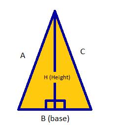 Triangles Perimeter: Area: PP = AA +