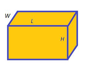 8.2 Three-Dimensional Shapes The following is a list of common 3D shapes and their formulas.