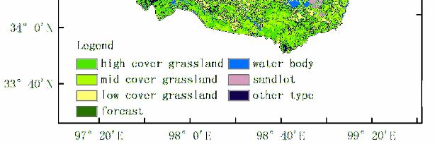 Grass Cover Change Model Based on Cellular Automata 831 Fig. 9. Simulate state of grass cover 4.