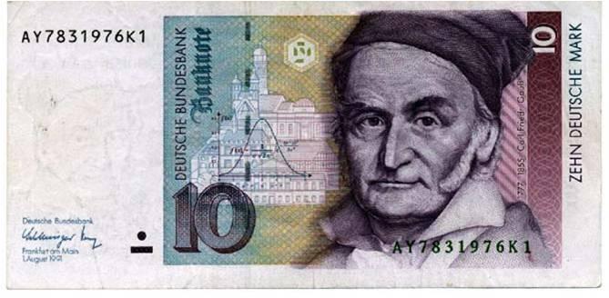 Who is Carl Friedrich Gauss? Ask her to wait a moment - I am almost done.
