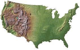 Relief Projection Maps
