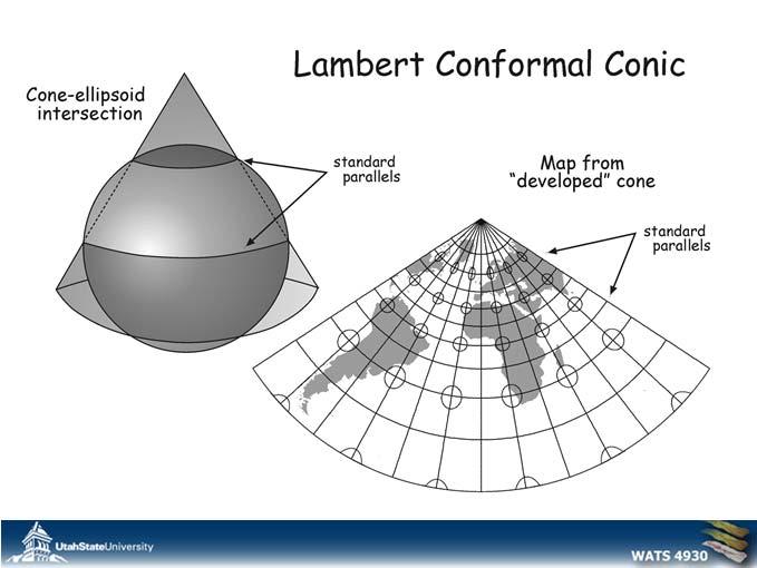 LAMBERT CONFROMAL CONIC III.