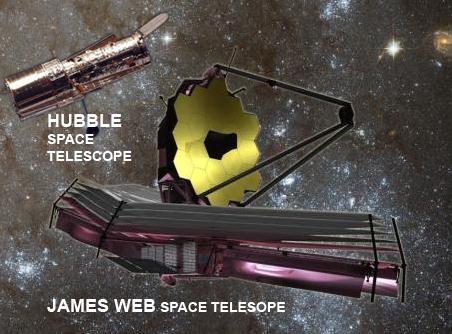 ROBOT SPACESHIPS Space telescopes times their size.