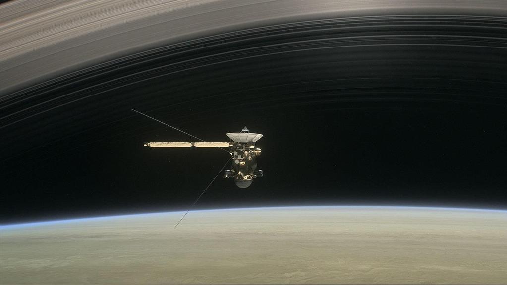 In the news NASA counts down final month of Cassini s tour of Saturn Cassini is now in a close orbit around Saturn and performing its final 5 orbits before its terminal dive into Saturn's atmosphere