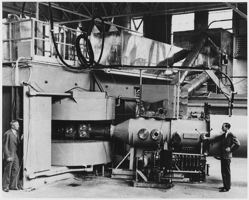 Accelerators Cyclotron In few years cyclotrons became a very powerful tool in particle research. Berkeley 1939 1.