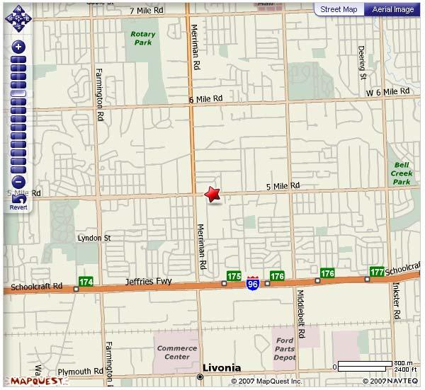 Box 7527, Dearborn, MI 48121-7527 Bus pick up location: Riders Hobby Shop, 30991 Five Mile Rd, Livonia, MI 48154.