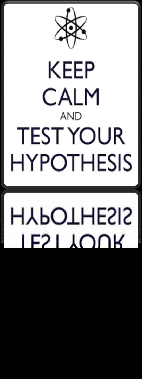 Hypothesis (Claim)- scientific explanation for a set of observations that can be tested in ways that