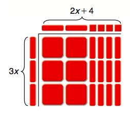 e) (3x)(2x) f) (-4x)(2x) Answer: = Answer: = What about letters with exponents? Like (x 2 )(x 3 ) or (x 2 )(x)? We cannot use area models for these. Let s learn how to do this without tiles.. 2. Practice: Multiply each of the following monomials.