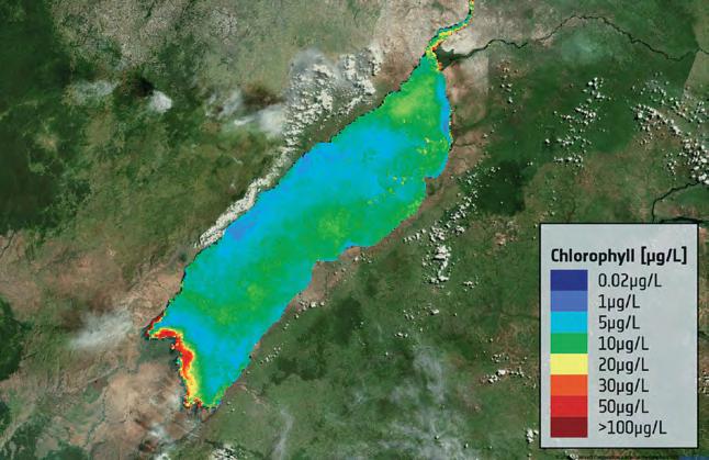 ecosystem. Bas-Ogooué, Gabon WATER QUALITY Water quality parameters allow to monitor wetland ecosystem changes from high sediment discharge (e.