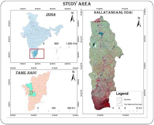 recharge & discharge areas and lineament etc. (Dar et al. 00; Agarwal et al. 0). Integration of these layers can give quick and profitable demarcation of groundwater potential zones. II.