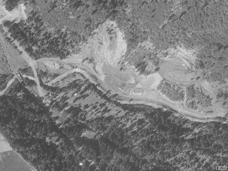 AGGREGATE INVENTORY 2C-15 Aerial view of the quarry site located