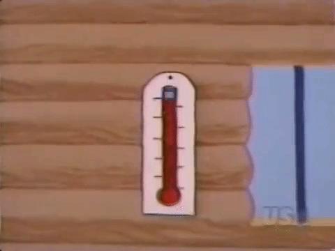 Thermal Expansion & Contraction A thermometer is just a liquid (alcohol) inside of a tube.