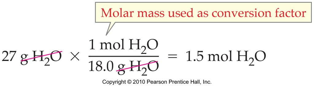 0) = 142.1 amu therefore, 1 mol of Na 2 SO 4 = 142.