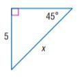 14. Decide whether the numbers can represent the side lengths of a triangle.