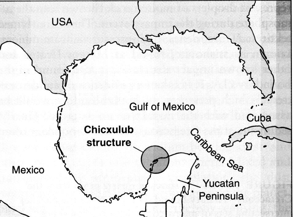 Chicxulub crater Impact