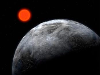 Earth orbits its star, the sun, every 365 days. Gliese 581c is an exoplanet a planet that exists beyond our solar system. It is the most earthlike exoplanet discovered so far.