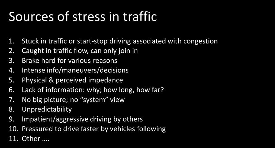 these sources of stress