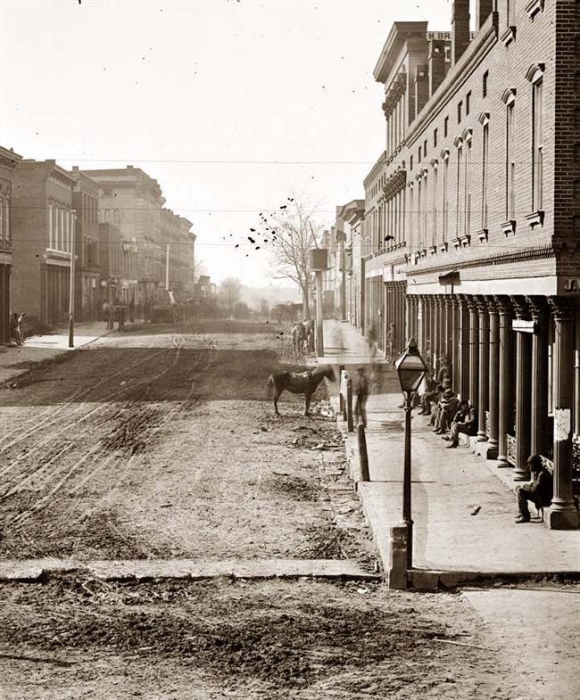 Photograph of Peachtree Street in