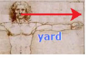 Yards, Feet, and Inches Probably the earliest appearance of the measurement known as the yard is attributed to the Saxons.