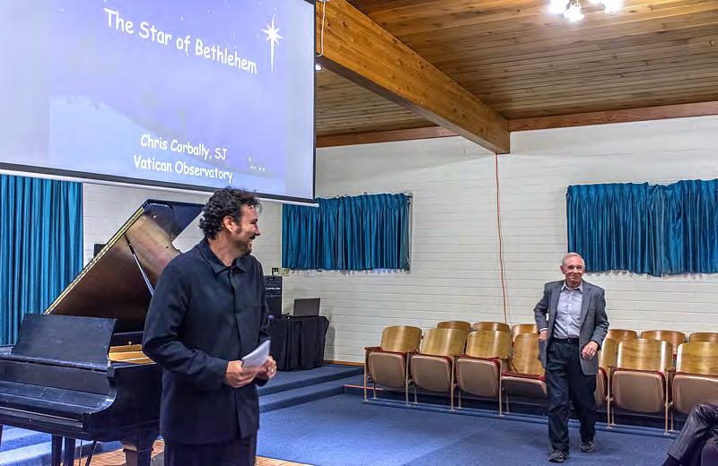 Following the concert was a talk on the astronomical perspective of the The Star of Bethlehem by Dr.