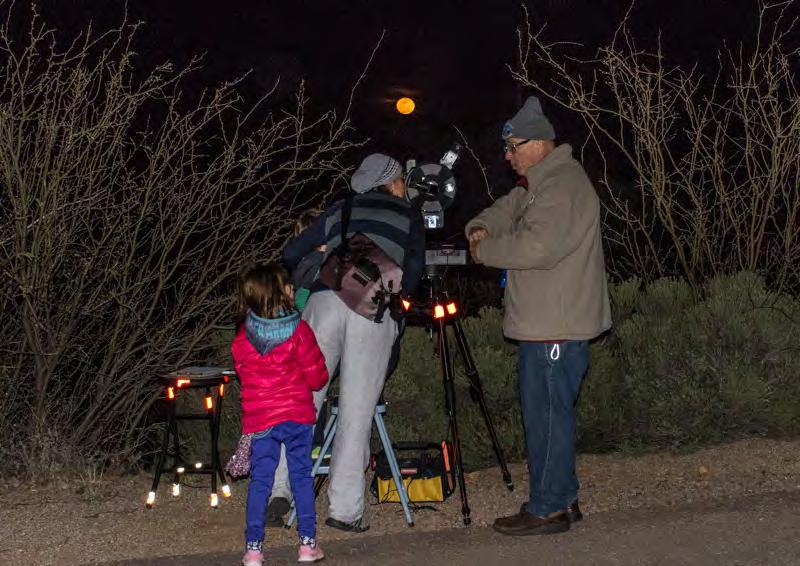 8.2 Adventures with the Moon, 11 February 2017 Prior to this popular program, visitors