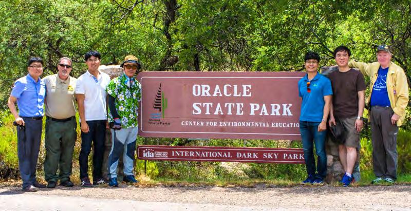 Oracle State Park should someday become Sister Parks due to the
