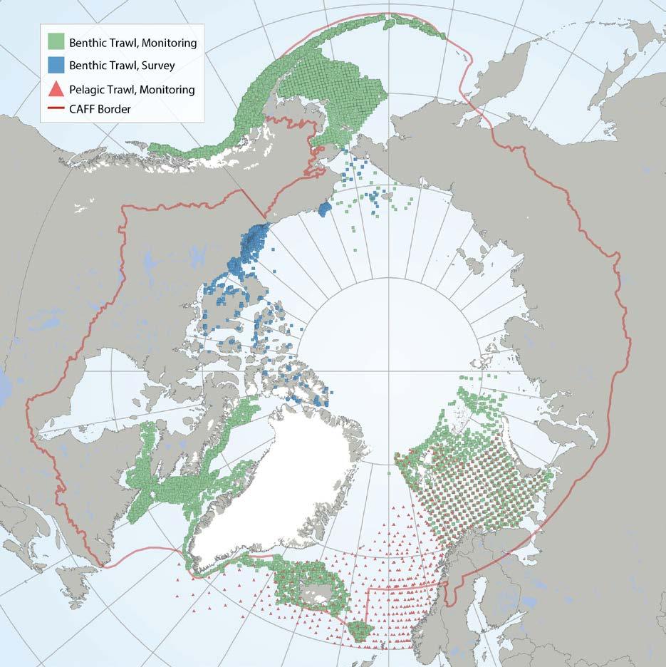 Map of contemporary marine fish data sources [State of the Arctic