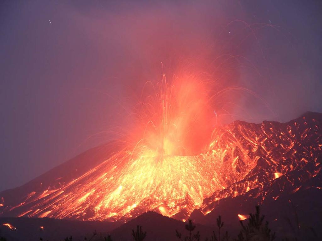 Nov. 1 st, 2018 JPTM2018 Volcano Monitoring Location : Sakurajima Date : Jan.