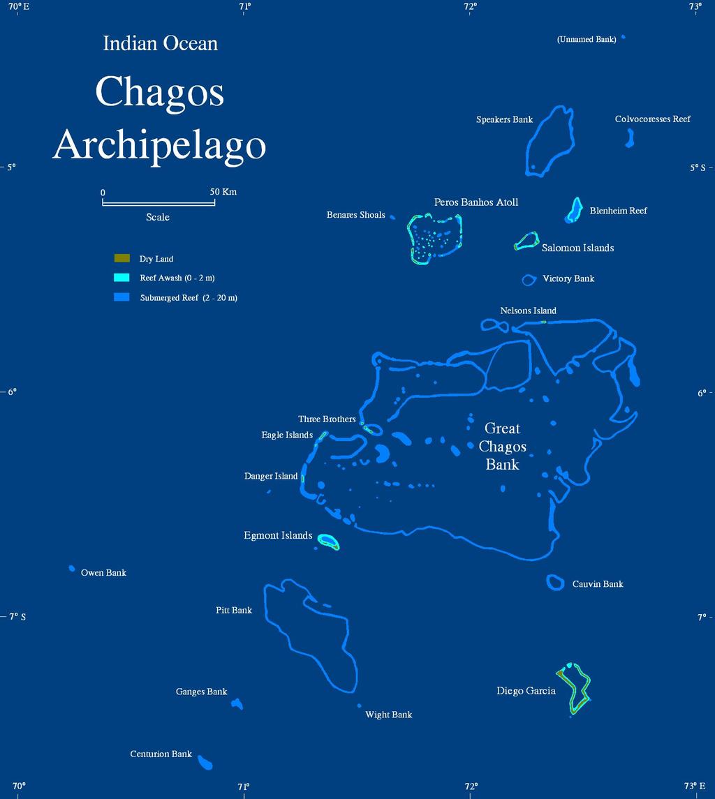 c) archipelago- sometimes