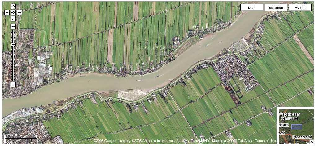 56 CHAPTER 5. TEST PROBLEMS PSfrag replacements Figure 5.5: Satellite picture of the river part that is modelled in the Lek model and its surroundings. RESIDUALS.