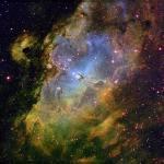 Nebula (dust & gas) Gravity pulls dust