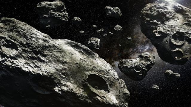ASTEROIDS Asteroids are rocky or metallic objects, also