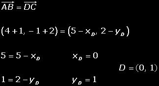 2), B(4, 1), C(5, 2) and D form a parallelogram. 1.3 POSITION VECTOR The vector that joins the origin coordinates, O=(0,0), with a point, P, is the position vector of point P.