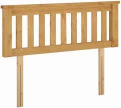 Supplied with solid pine slats Under Bed