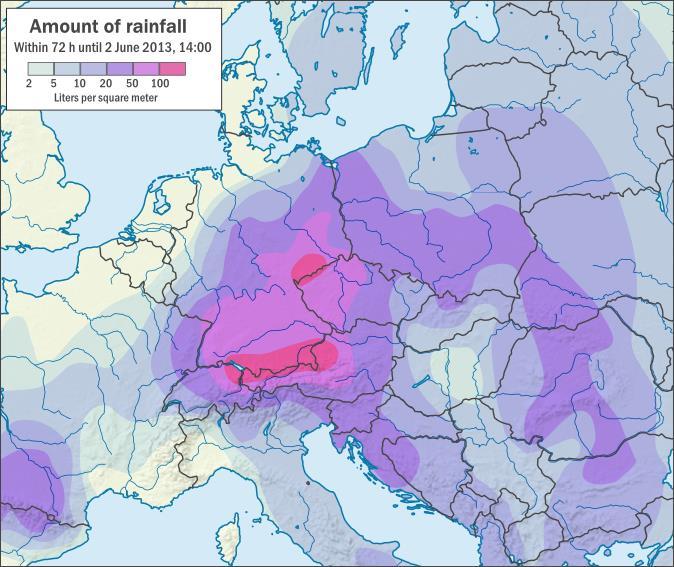 2013 European Floods Austria, Czech Republic, Germany, Hungary,