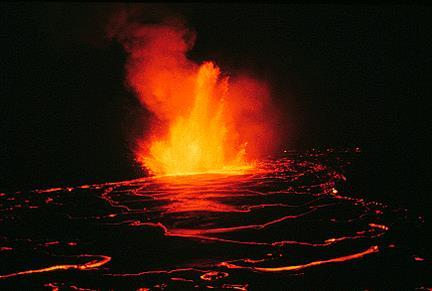 2 Types of eruptions Explosive: volcanoes that