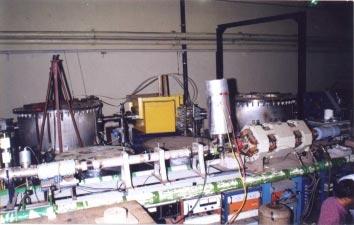 HCJain Figure 6. A photograph of the recoil mass spectrometer set up at TIFR. Each neutron detector has a Bicron cell with 5 00 dia. 6 00 thickness and containing BC501 liquid scintillator.