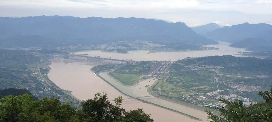 Fig. 3 Three Gorges Dam viewed
