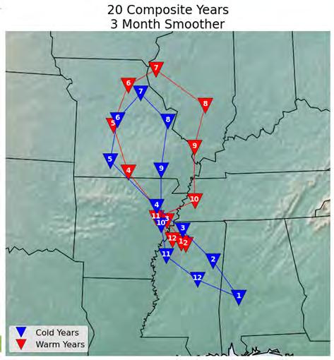 ) Warm summers fewer tornadoes Warm winters more tornadoes Summary of tornado observations Ingredients for severe
