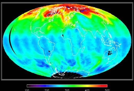 ozone in atmosphere Continuity to