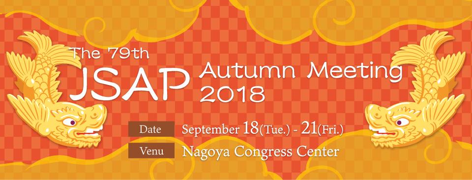 Call for Papers 3 Steps to Contribute a Presentation Join JSAP Submit Register Regular Membership Admission Fee: 10,000 JPY Annual Due*: 10,000 JPY *Annual due will be waived for the first year.