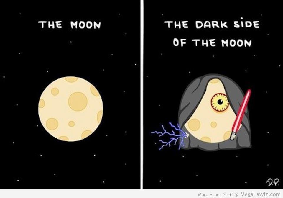 Misconception: Dark Side of the Moon The Dark Side of the Moon should really be called the Far Side.