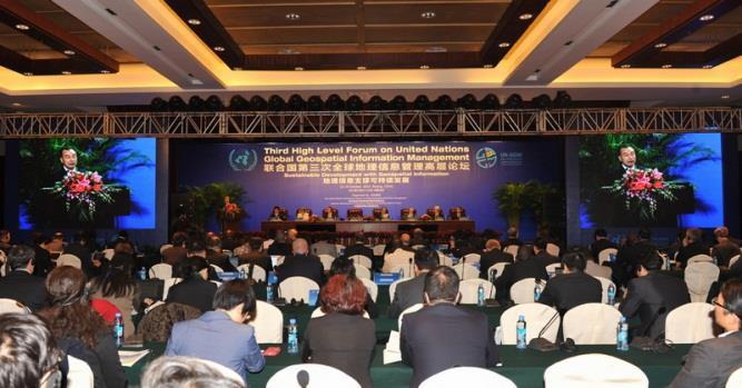 3 rd High Level Forum on UN-GGIM Sustainable Development with Geospatial Information Convened in Beijing, China, 22-24 October 2014 with 261